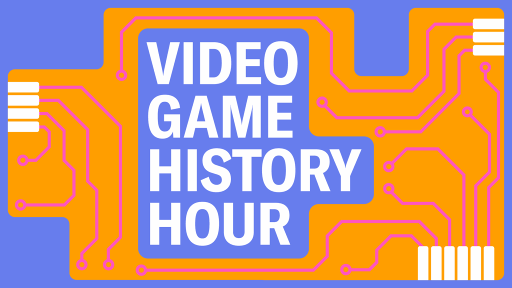 Video Game History Hour logo.